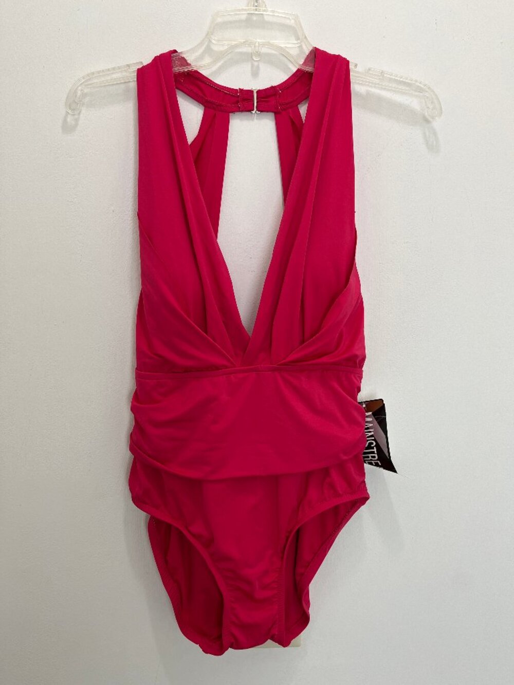 Mainstream Womens One Piece Swimsuit 8 Rose Pink NEW